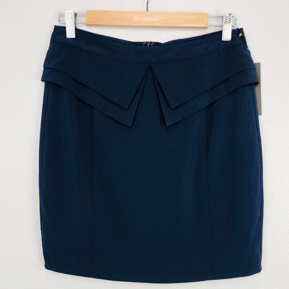 NWT BLUE HIGH WAISTED PENCIL SKIRT